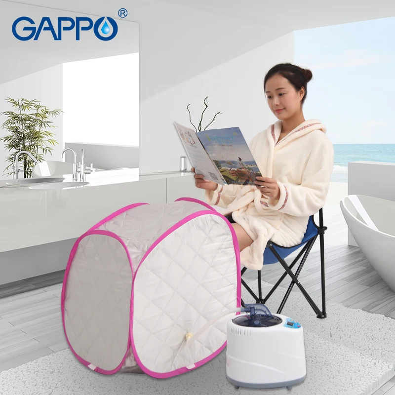 Online GAPPO Dampf Sauna tragbare dampfbad dampf hause sauna infrarot sauna box SPA mit dampf generator kapazität 2L Gewicht verlust