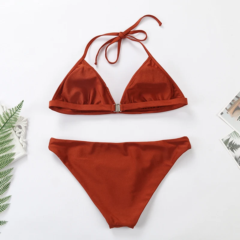 Sexy women swimsuit push up padded bikini swimwear bathing suits one piece swimsuit (8)