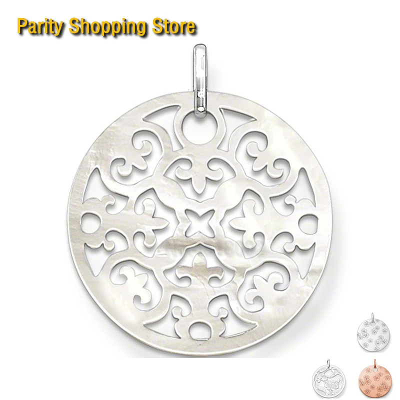

PT2023 Mother-of-pearl Flowers Pendant Style Glam And Soul Fashion Lovers' Jewerly For Women Ts Gift In Mother-of-pearl
