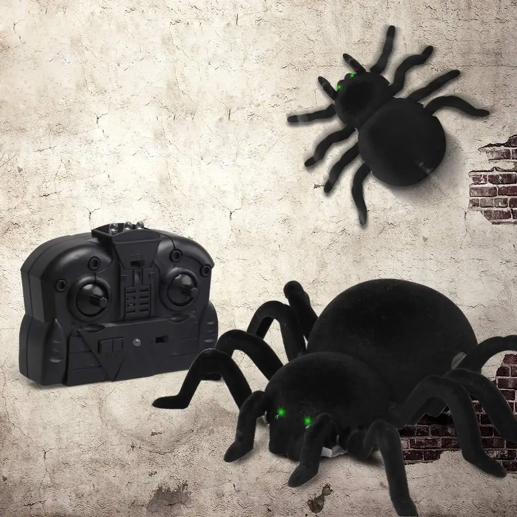 

Electric Remote Control Spider Rechargeable Climbing 40-60 minutes Moving Above 3 years old Animal Yes Toy