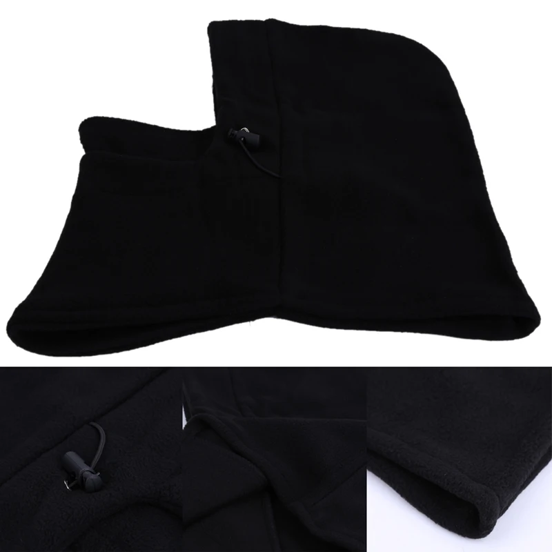 Winter Warm Fleece Balaclava Hat Outdoor Sprots Cycling Ski Windproof Wigs Caps Face Neck Mask ciclismo Winter Face Mask Black