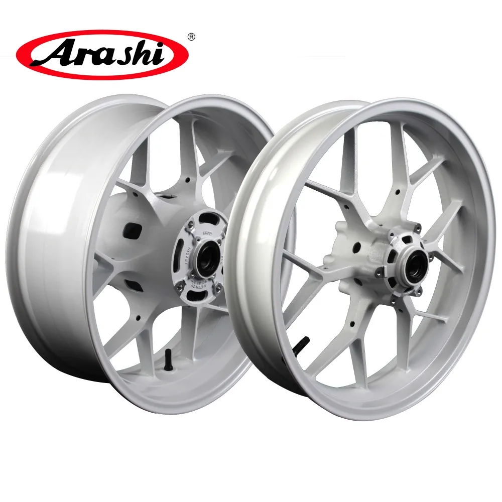 Arashi Customized White For HONDA CBR600RR 2007 2017 Front Rear Wheel
