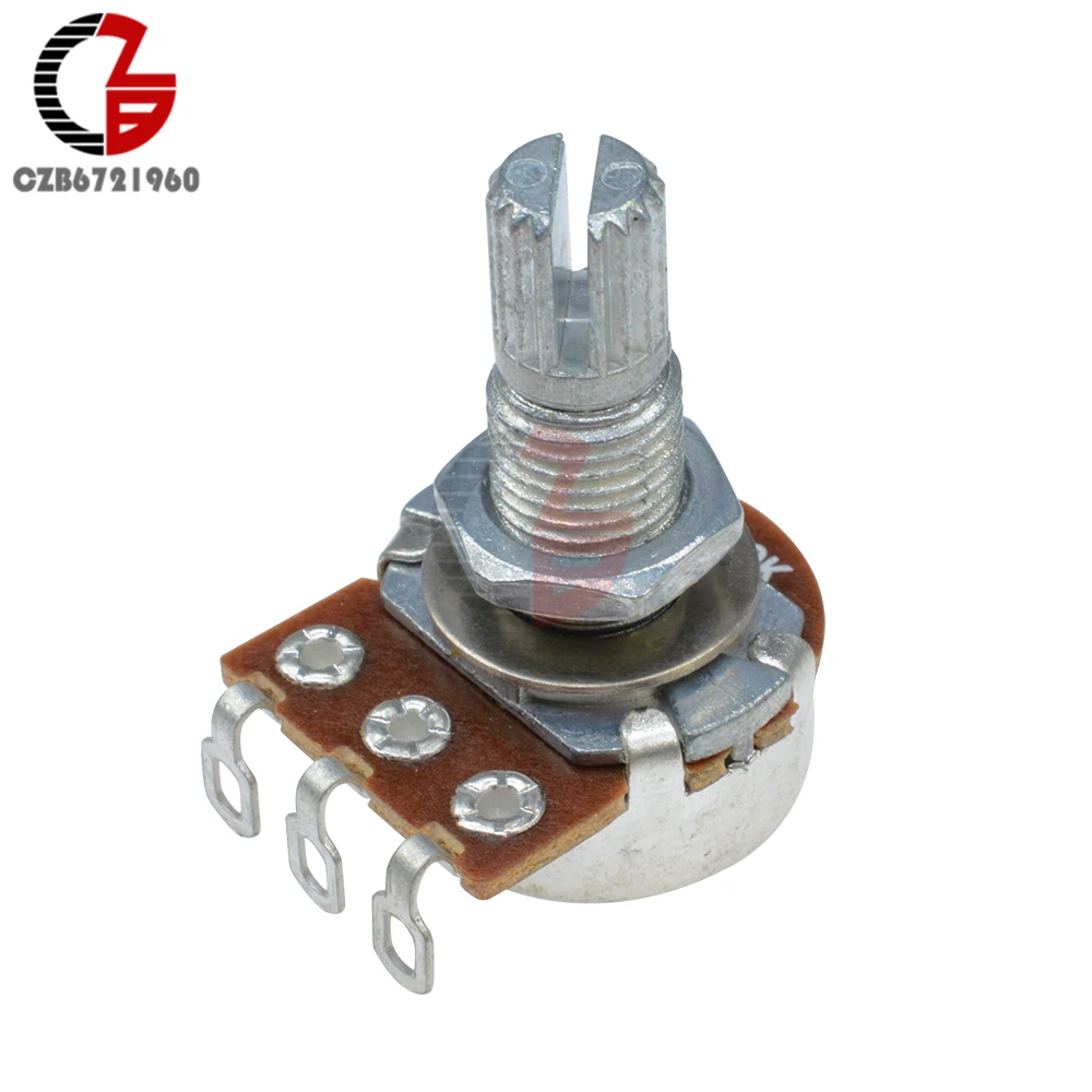 

B500K Guitar Split Shaft Linear Taper Potentiometer Volume Tone Pot