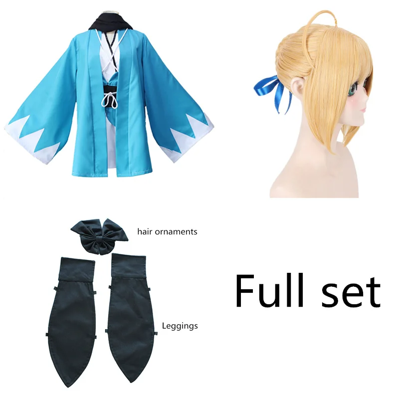 Японская игра Fate/большой заказ Okita Souji Косплей костюмы одежда маскарад/Марди