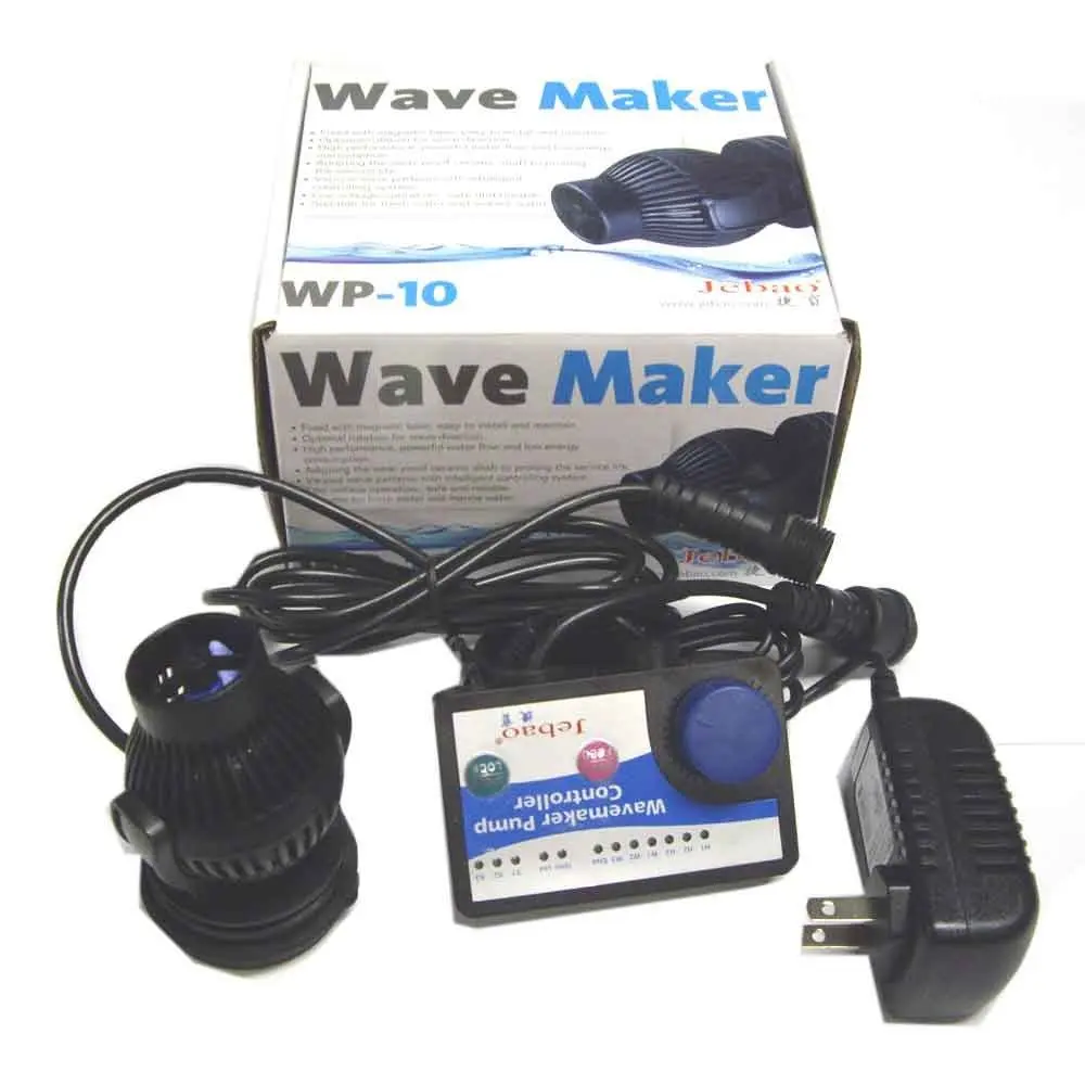 

JEBAO WP-10 WP-10P Aquarium Wave Maker Submersible Water Circulation Pump for Marine Reef Fish Tank Wavemaker with Controller