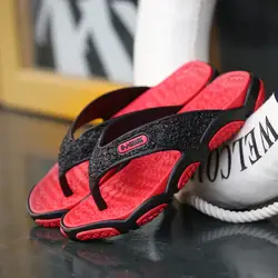 Летняя Горячая Распродажа Для мужчин дизайнерские Вьетнамки Для мужчин модная пляжная обувь Легкий Повседневное скольжению Босоножки