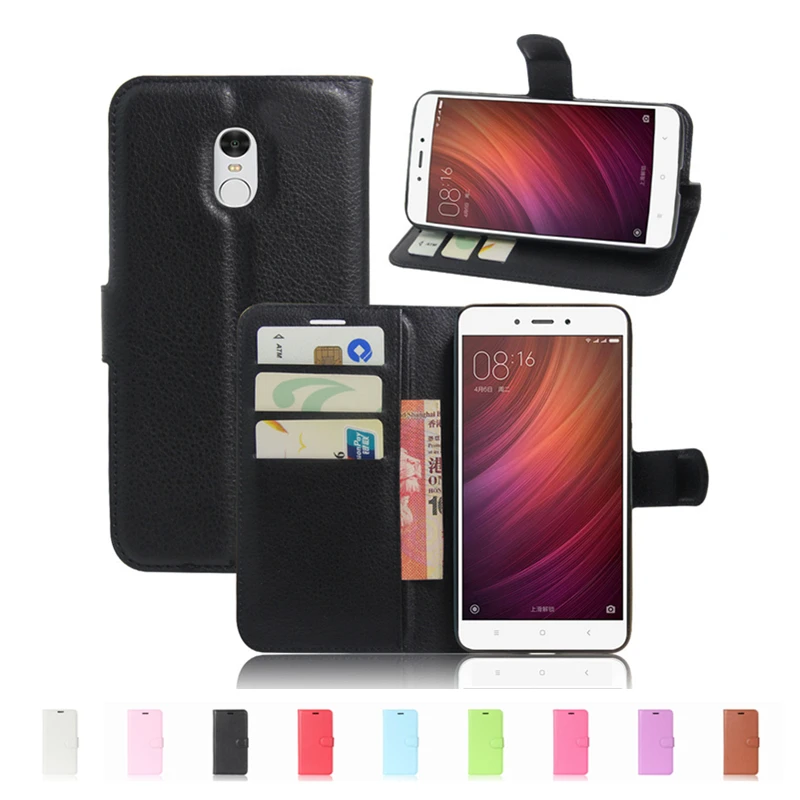 

For Xiaomi Mi 6 4i 4 4s 5 5s Plus Max Mix Note 2 Redmi 2 3X 4 4A Note 2 3 Case Design Holster Flip Crazy-Horse PU Leather Cover