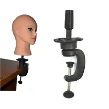 Манекен головной парик дисплей стойки зажим для стола зажим салонный косметологический инструмент для парикмахерской тренировки головы