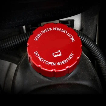 

For M/ercedes B/enz C class GLC GLA GLK E class 3 colors decoration sticker trim car Water Tank cap Cover interior moulding