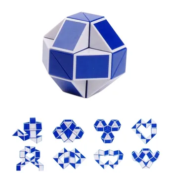 

New 2019 Cool Snake Magic Variety Popular Twist Kids Game Stress Reliever Transformable Gift Puzzle 5.29