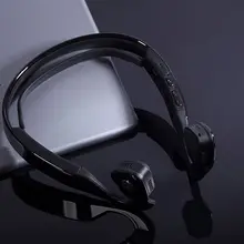 Лидер продаж Спорт Bluetooth гарнитура с шумоподавлением музыки костной проводимости наушники с микрофоном для iOS и Android