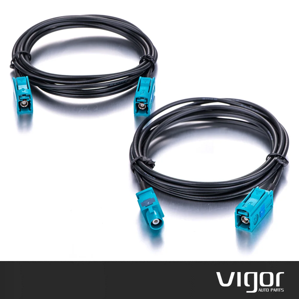 CAR Radio Antenna Adapter Fakra Z male to Female RG174 200CM GPS