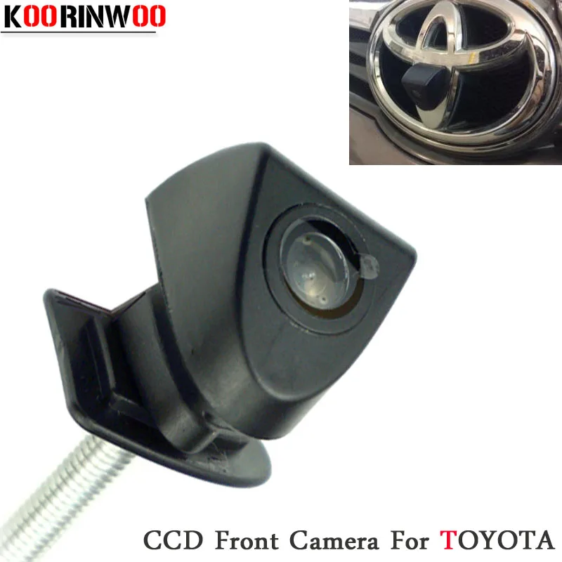 Koorinwoo Parking Accessories Logo Car Front Camera For Toyota/Prado