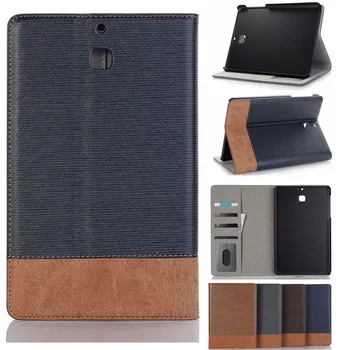 

Luxury Book Smart Tablet PC Case For Samsung Galaxy Tab A 8.0 2018 T387 Cover With Card Slots PU Leather Protective Skin bag