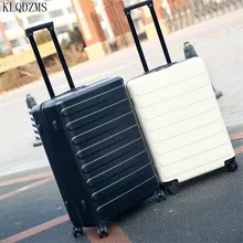 KLQDZMS 20/24 дюймов чемодан на колесиках на колеса багаж для деловых поездок Чемодан ПК Спиннер чемодан на колесиках Сумки на колесиках