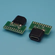 10 компл./лот Micro HDMI D Тип гнездо с печатной платы с оболочкой sl-128