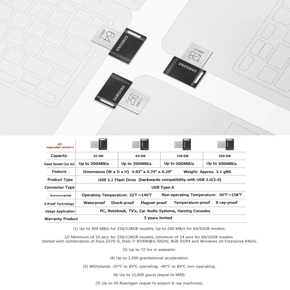 Samsung mini usb stick 32gb Metal disk on key clef usb 3.1 Pendrive High Speed Up to 200MBs FITAB Pen Drive memoria usb 3.0 (2)