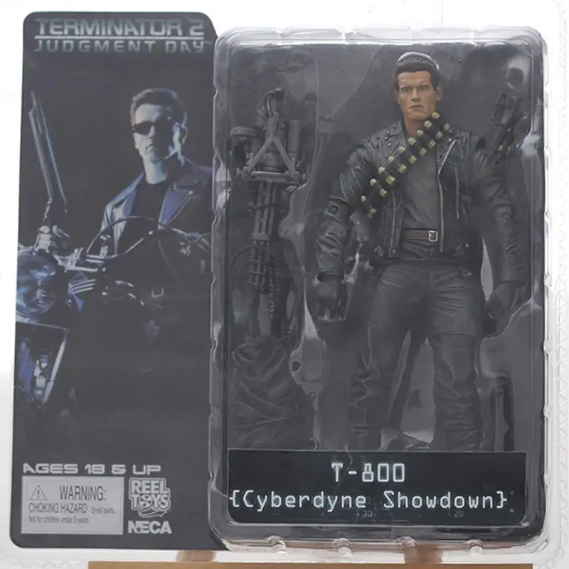18 см классический фильм Арнольд кукла шварценегера NECA Терминатор 2 T800 Cyberdyne Showdown