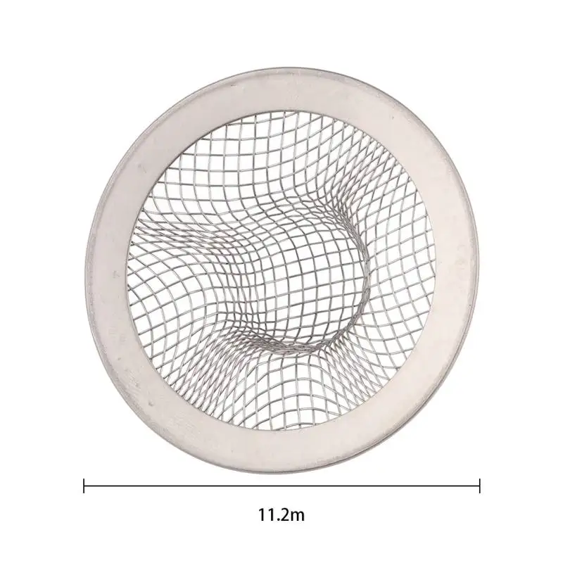 Ситечко Для Раковины из нержавеющей стали фильтр с отверстиями сетка для кухни ванной мусорный экран кухонные аксессуары для ванной