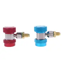 2 шт. R134A H/L адаптеры быстрая муфта кондиционер охлаждающей жидкости Регулируемый jun12