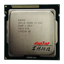 Intel Xeon E3-1220 E3 1220 3,1 ГГц четырехъядерный процессор 8M 80W LGA 1155