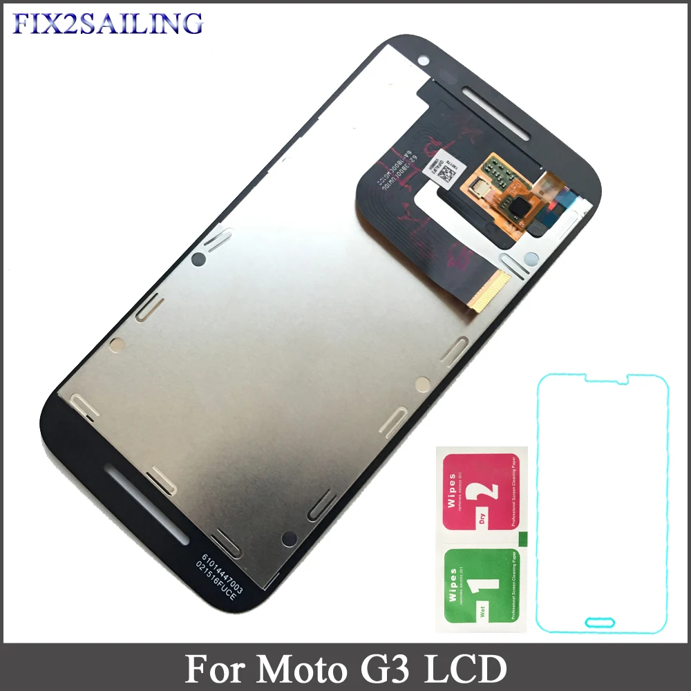 

For Motorola MOTO G3 G 3rd Gen XT1544 XT1550 XT1540 XT1541 LCD Display Screen Touch digitizer Assembly Replacement For Moto G3