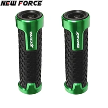 7/" 22 мм Аксессуары для мотоциклов рукоятка ручки руля для Kawasaki ZX12R ниндзя ZX10R ZX-14 Z1000SX Z800 650R ZX-6R ZX-12R