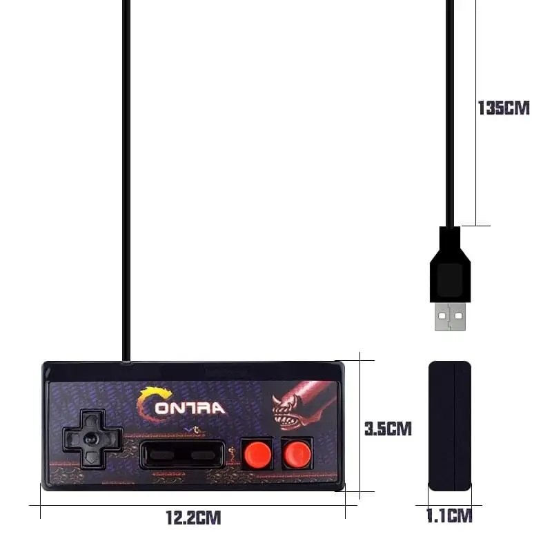 Данных лягушка классический проводной USB игровой геймпад Ретро пульт управления Джойстик для Mac для Windows 10 PC геймпад подарки для детей