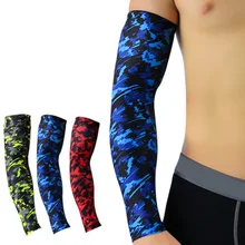 Дышащие спортивные рукава для защиты от солнца, удобные нескользящие мягкие быстросохнущие рукава для велоспорта и баскетбола