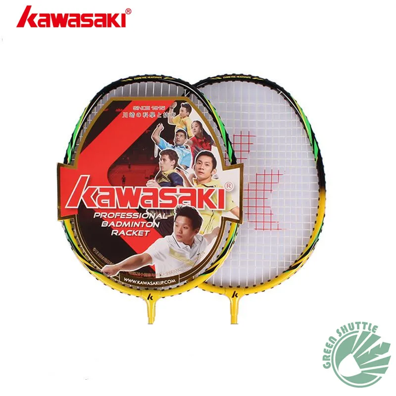 1 пара оригинальные Семейные ракетки для бадминтона Kawasaki 0160 отдыха