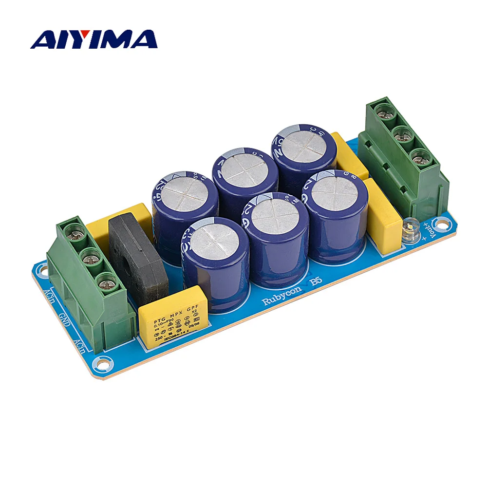 

Dual Power Rectifier Filter Fever Capacitor Filter Positive And Negative Power Amplifier Board Audio Rectifier Power Supply