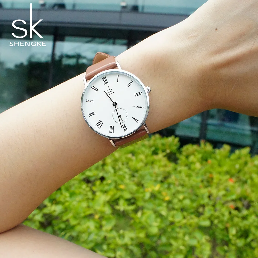 

shengke 2017 Wrist Watch Women Watches Ladies Luxury Brand Quartz Watch For Women Female Clock Relogio Feminino Montre Femme