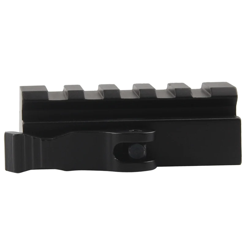 Quick Release Half Inch .5 Low Profile Riser QR Block Mount 1-10-14