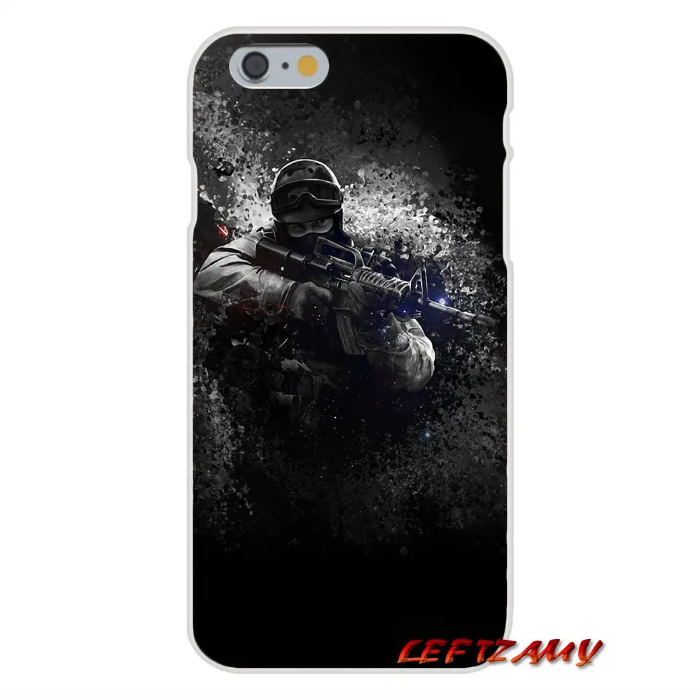 Для iPhone X XR XS MAX 4 4S 5 5S 5C SE 6 6S 7 8 Plus ipod touch Counter Strike Global offension csgo cs go силиконовый чехол