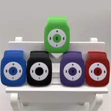USB MP3 плеер с зажимом для слона поддержка Micro SD TF спортивный