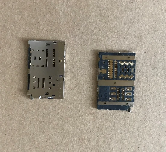 

20pcs/lot SIM Card Reader Slot tray Holder Connector module for LG G6 H870 H870DS LS993 VS988 H872 G5 H850 Socket