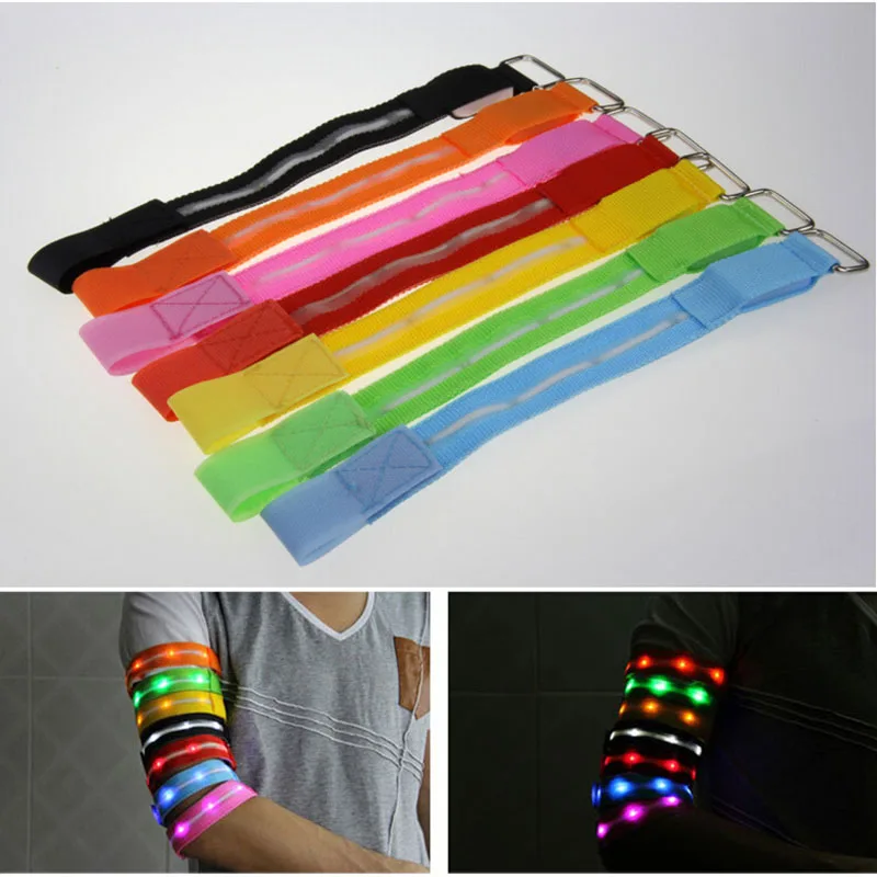 5PCS Sports Armband LED Accessory Festival Parties Flashing LED Light