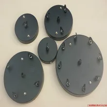 Диаметр 8/10/12/15/18 см подвесной потолочный светильник пластина плафоны lustres de teto для осветительных приборов для подвесной светильник веревки подвесной светильник