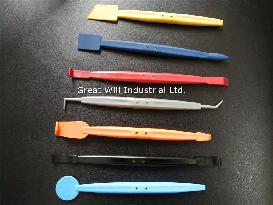 

2019 New Squeegee Kits Applicator Soft and Hard Scraper Edge Parts Installation Best Car Wrap Tools Spatulas 20 Sets/Lot