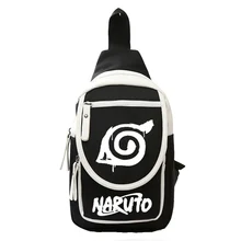 Для мужчин и женщин; для мальчиков и девочек; Наруто; ниндзя; Uzumaki; аниме; маленькая сумка через плечо; нагрудные сумки; слинг через плечо; дорожная сумка