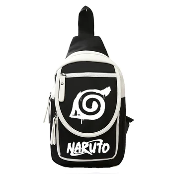 

Men Women Boys Girls Naruto Ninja Uzumaki Anime Small Shoulder Messenger Bag Chest Bags Sling Cross Body Travel Trip