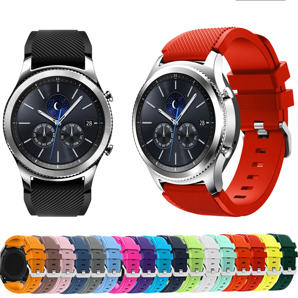 22mm watch band strap For Samsung S3 Frontier Classic straps Replacemet