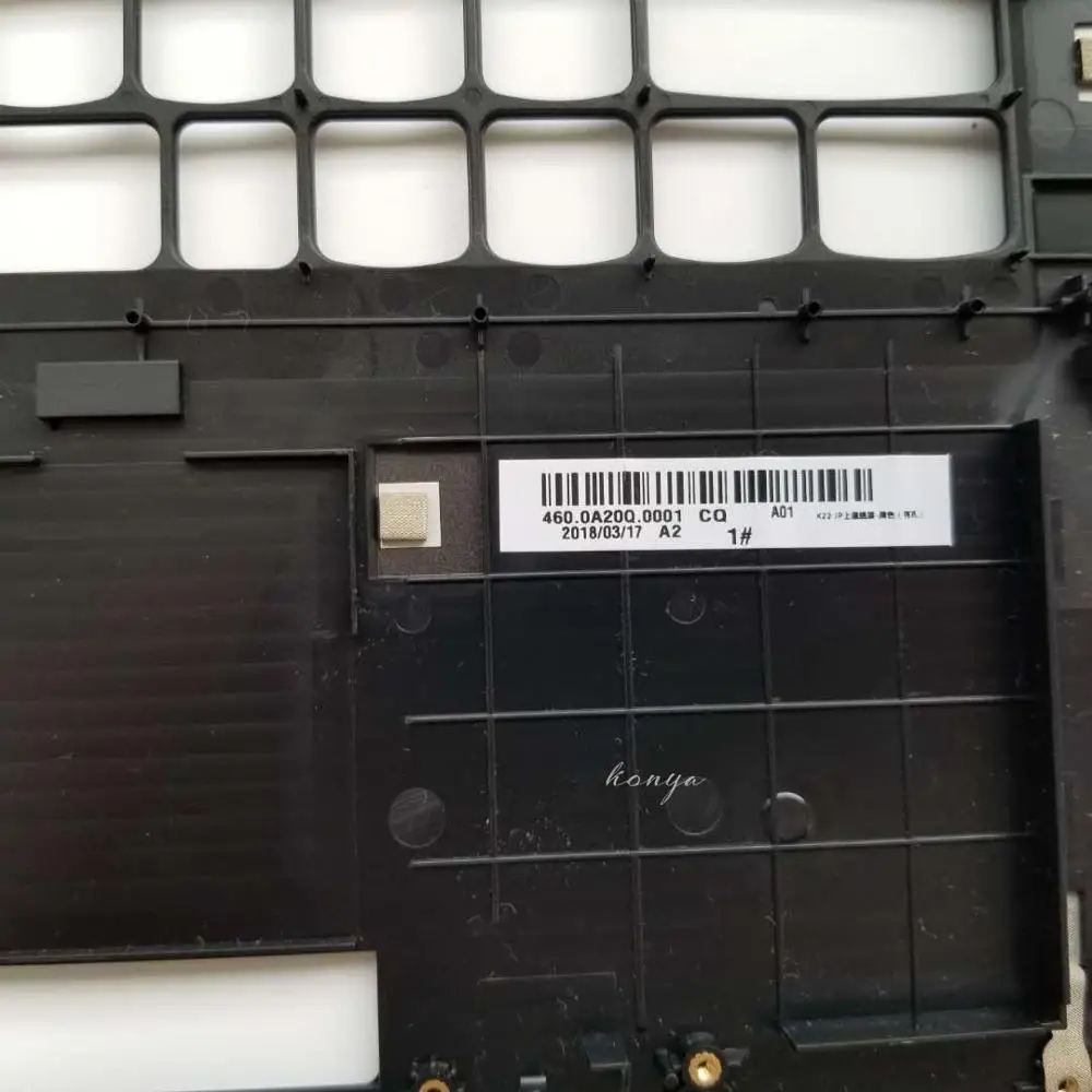 새로운 노트북 상단 케이스 기본 커버 손목 받침대 레노버 K22 K22-80 460.0A203.0004