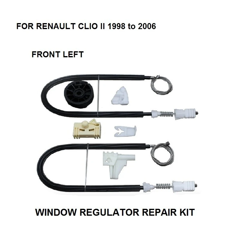 CLIO II WINDOW REGULATOR REPAIR CLIP FRONT-LEFT