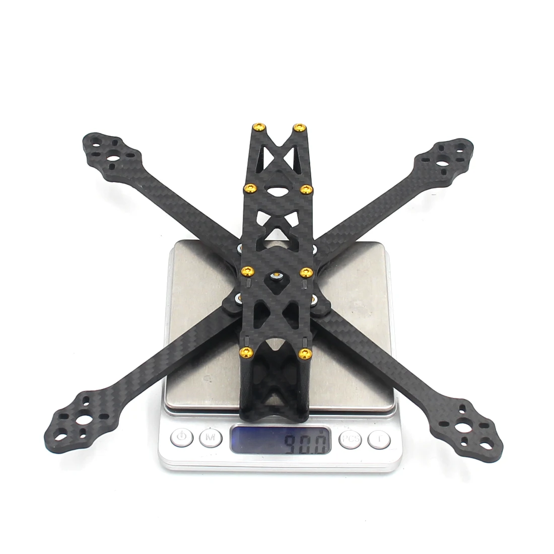 Комплект с золотыми алюминиевыми винтами Johnny 5 дюймов 225 мм для FPV Racing Quadcopter|Детали