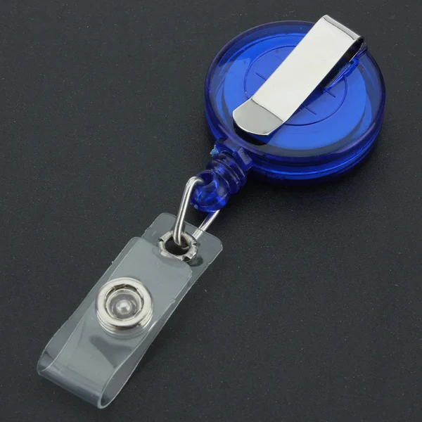 SOSW Retractable Yo Yo Key Ring PULL CHAIN Belt Clip ID CARD Holder