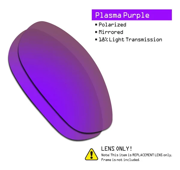SmartVLT поляризованные Сменные линзы для солнцезащитных очков Оукли Монстр Собака-несколько вариантов - Цвет линз: Purple-ShieldCoat