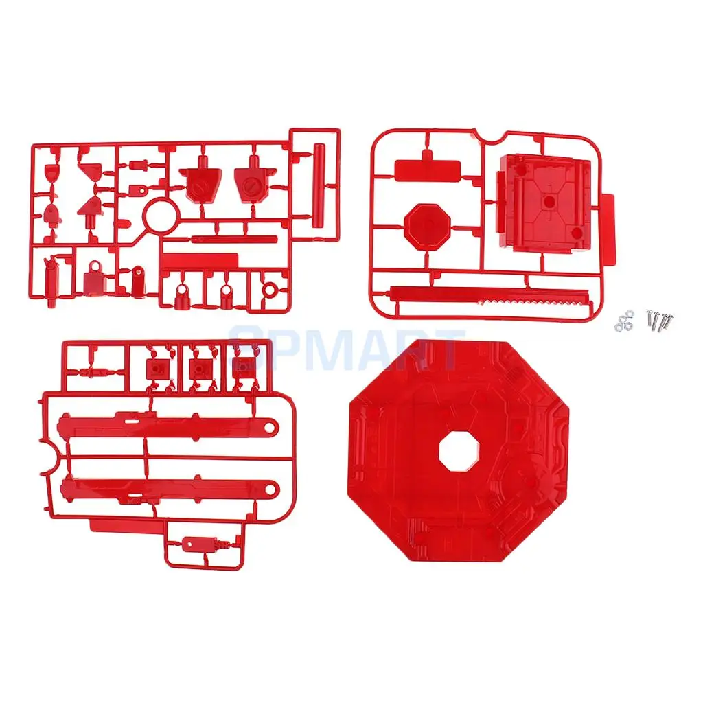 Plastic Action Base Stand Display Support for 1/100 MG Gundam Figure 4 Color