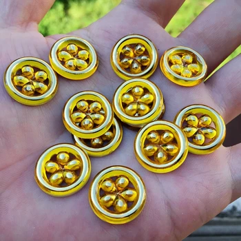 

20pcs Crystal Acrylic Rhinestone Flat back buttons -Z242