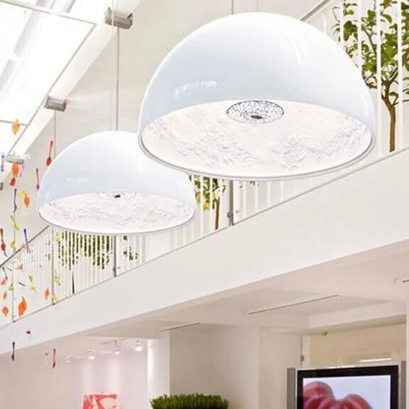 Livewin современный большой подвесной светильник 40 60 см Led подвесное фойе E27 LED